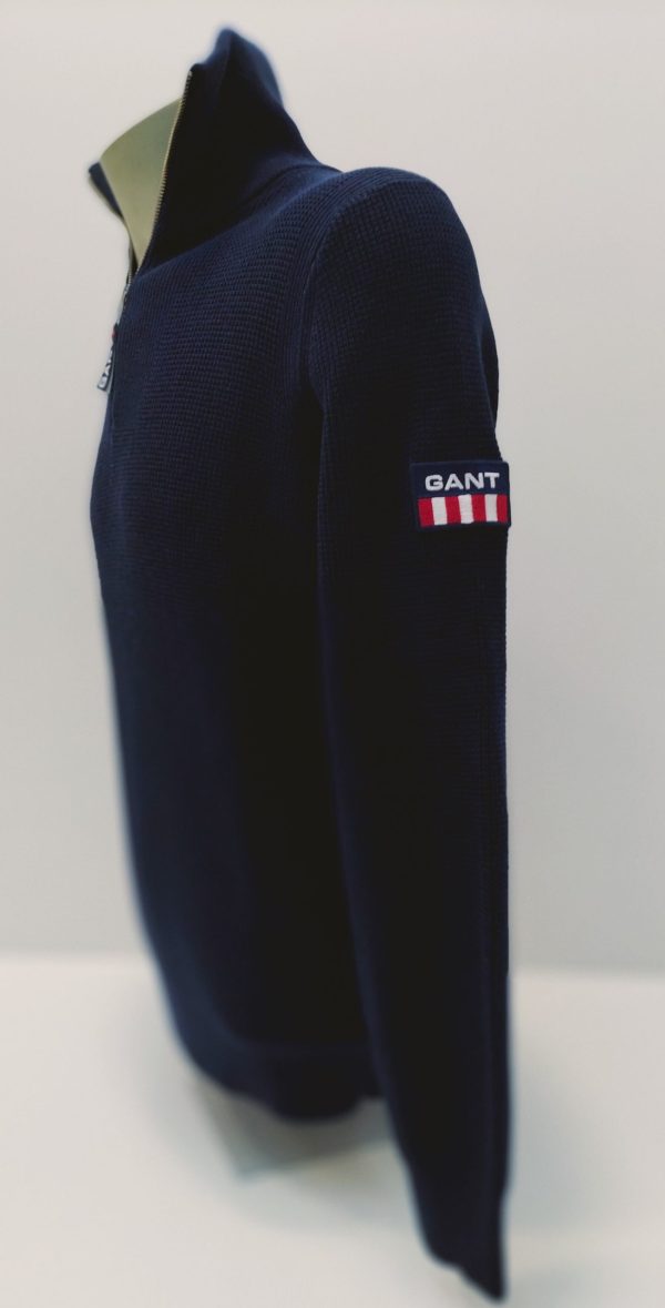 Gant Waffle rib haf zip - immagine 3