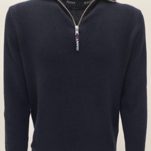 Gant Waffle rib haf zip