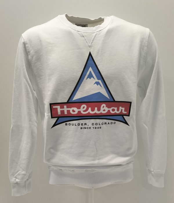 Felpa Holubar  con Logo White