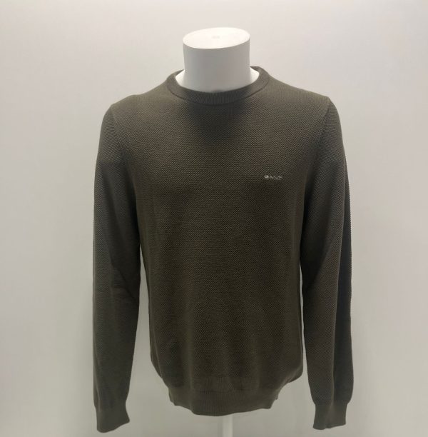 Gant cotton pique c-neck - immagine 2